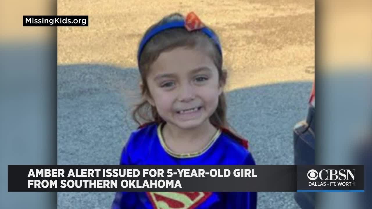 Amber Alert Issued For 5-Year-Old Girl From Southern Oklahoma