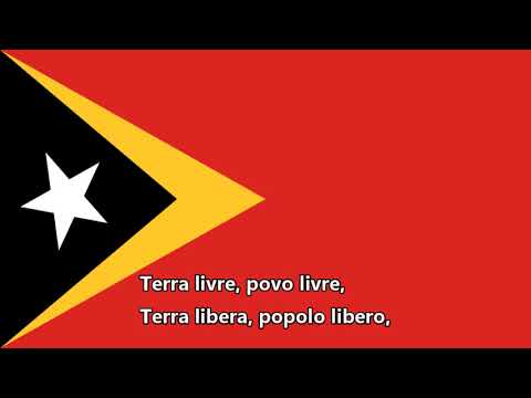 Inno nazionale di Timor Est - Pátria (Patria)