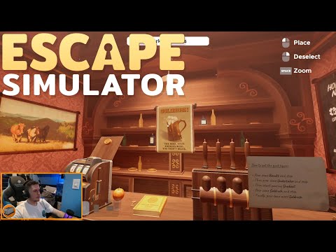 Escape Simulator | Wild West DLC | Full Playthrough | Twitch Livestream!