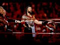 Roman Reigns Head Of The Table Exit Theme Samantha Irvin Announcing Arena Effects