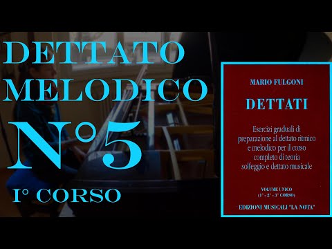 Dettato Melodico n.5 - I Corso - M. Fulgoni