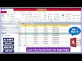 How To Use MS Access Learn To Make Database In MS Access