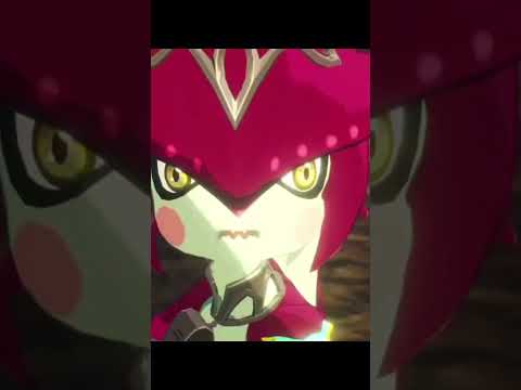 Sidon saves mipha and baby Sidon #zelda #thelegendofzelda #gaming #shorts