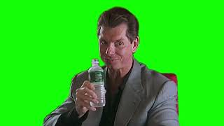 Vince McMahon "we make movies" green screen