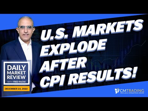 CMTrading Daily Market Review December 14th, 2022 - U.S. Markets explode after CPI results!