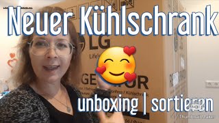 Side by Side | Door-in-Door | unboxing | einräumen | LG GSJ461DIDV