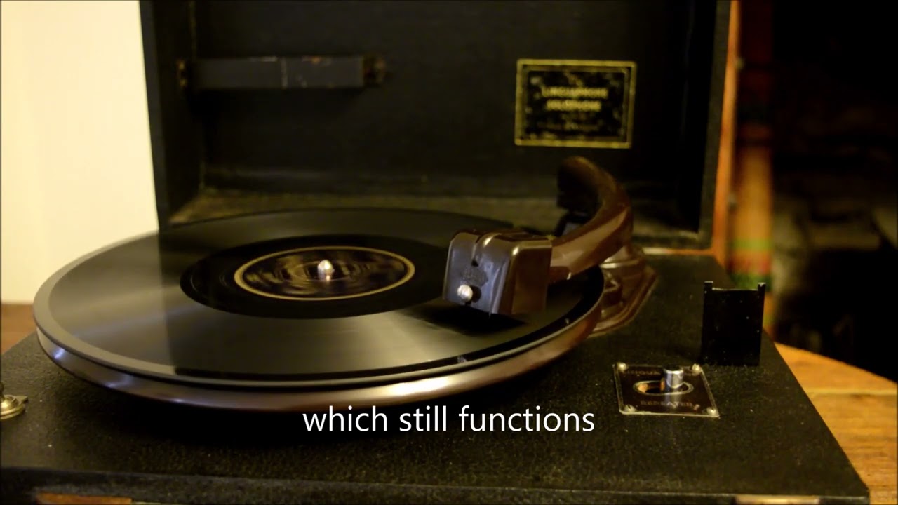 Garrard, Linguaphone, Solophone Gramophone player Circa late 1940's 1950's