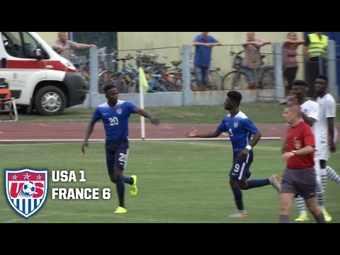 U-20 MNT vs. France: Highlights - Sept. 4, 2015