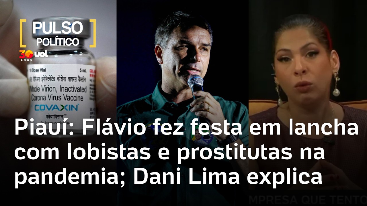  Flávio Bolsonaro fez festa com lobistas e prostitutas na pandemia, diz piauí; Daniela Lima explica