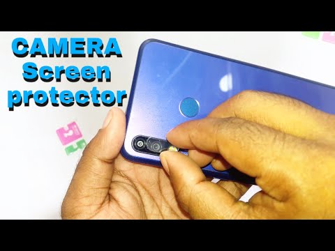 Tecno iSKY3 Camera Screen Protector Installing Mobile Phone || Tecno KB3 Mobile Bangla Tutorial ||