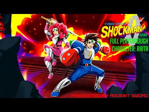 Cyber Citizen Shockman Zero / Full Playthrough / Raita (No Death)