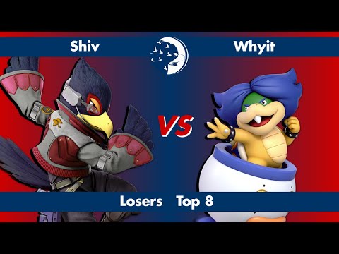 Shiv (Falco, DK) VS Whyit (Bowser Jr) | Losers Top 8 | -The Flock #7- | Ultimate Singles