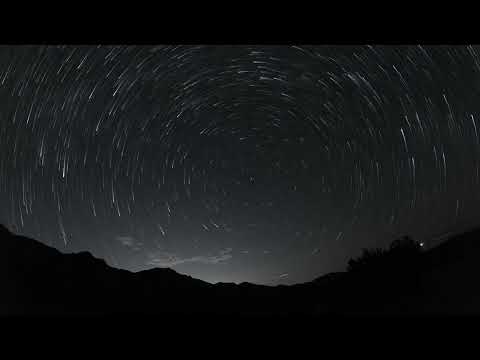 October star trails