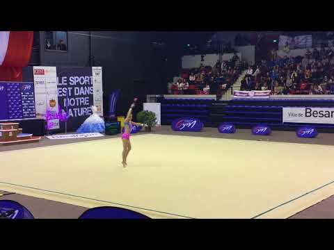 Clara Brochet - Nat C 18 ans et + - France Besançon 2018