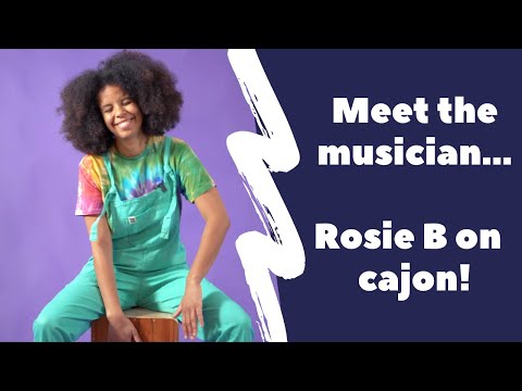 Meet the Musician - Rosie on Cajon | Music for kids in the classroom 👩‍🏫 by London Rhymes