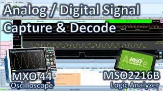 Cascading MSO2216B with R&S MXO44 Oscilloscope — eSPI Analysis