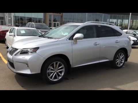 2015 Lexus RX 350 AWD Sportdesign Edition Review - Silver on Black Edmonton, AB