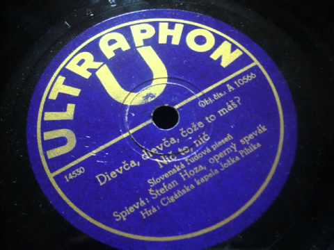 Dievča dievča čože to máš, Nič to nič- Štefan Hoza