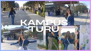 🎓Üniversitemi Gezelim!  Kampüs Turu🎬  ve Günün Renkli Anları✨🎥