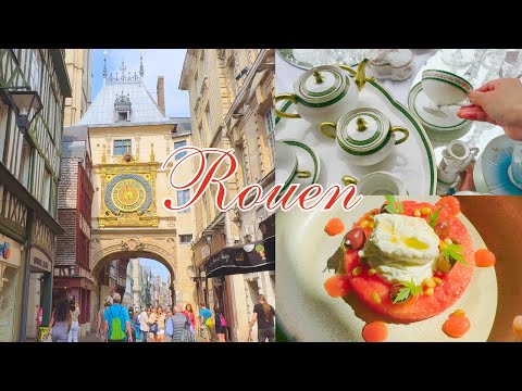 🇫🇷Day trip from Paris to Rouen. Flea market, impressionism, fine cuisine and more
