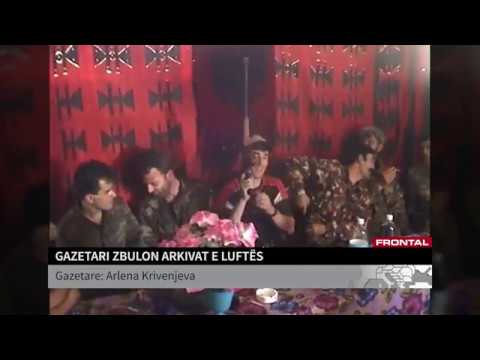 Kadri Veseli duke gjuajtur me kallashnikov