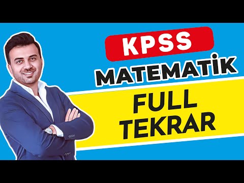 KPSS MATEMATİK FULL TEKRAR | ŞENOL HOCA