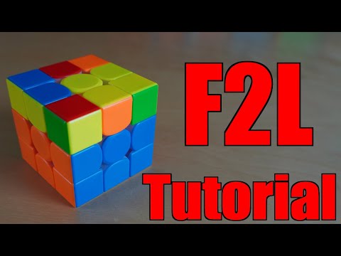 F2L Tutorial | Speedcubing für Anfänger (intuitiv)