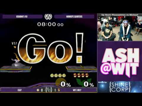 Eggy (Peach) vs WIT | ORLY (Falcon) - ASH@WIT #91 Melee Winner's Quarters