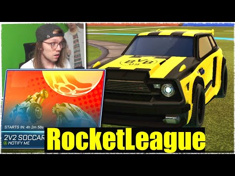 Ich musste mit BvB Auto ein Turnier spielen.. - Rocket League [Deutsch/German]