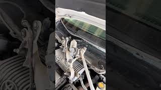 How to replace a Toyota Prius windshield wiper motor #toyota #viral