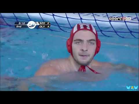 Water-Polo : Champions League 2019-2020 : Szolnok - Olympiacos (Goals) - Day 4