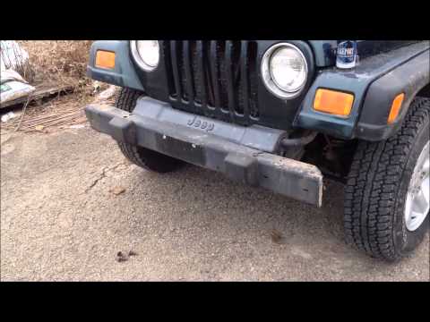 smittybilt xrc front bumper install