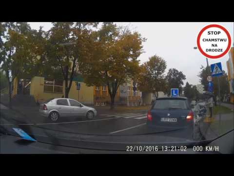 Pieszy na pasach - wyprzedzanie i omijanie na przejściu  #9 Wasze Filmy