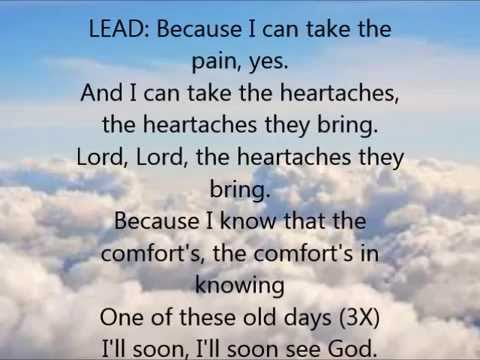 "Going Up Yonder" LYRICS with video, Walter Hawkins featuring Tramaine Hawkins