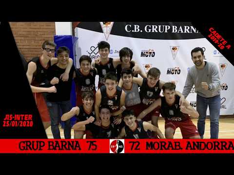 2019-20 GRUP BARNA vs Morabanc Andorra J15 CADETE INTER