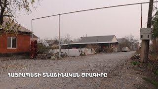 Հայրապետի տնաշինական ծրագիրը