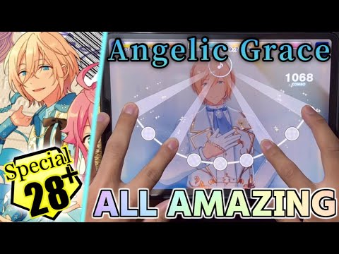 Angelic Grace (Special Lv) ALL AMAZING 100% 手元【あんスタMusic】