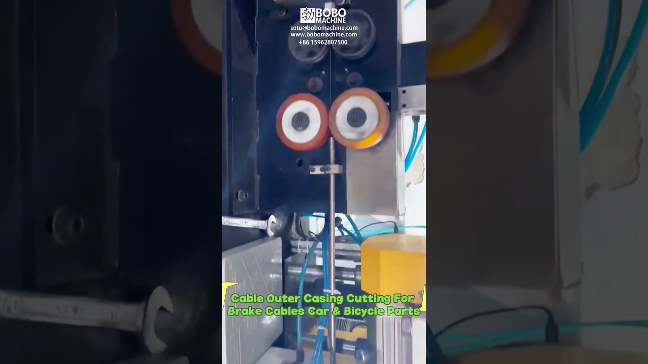 Cable Outer Casing Cutting Machine for Control Cables Brake Cables Automobile and Bicycle Parts
