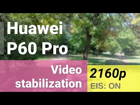 4K 2160p 30fps (stabilization test, ultrawide camera) - Huawei P60 Pro video sample