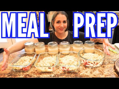 STUPID SIMPLE HIGH PROTEIN MEAL PREP! 30 MINUTES⏰