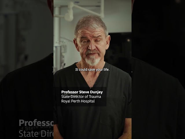 View 6 second portrait road safety video on YouTube