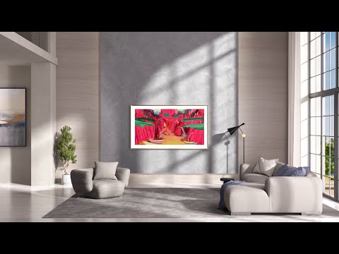 2025 The Frame Pro: il tuo TV diventa una galleria d’arte | Samsung