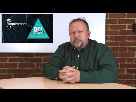 PCI DSS Requirement 1.1.5  Defining Roles and Responsibilities for Managing Network Components