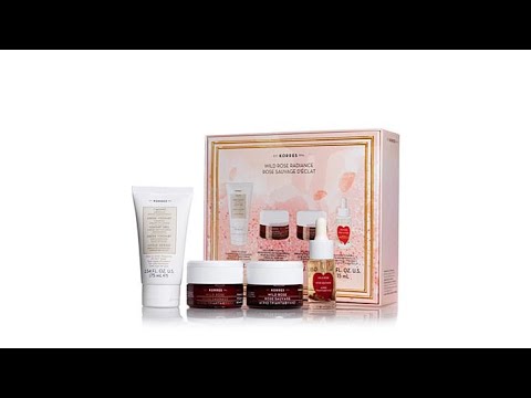Korres Wild Rose 4piece Radiance Collection