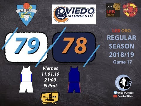 LEBORO 18/19 J17 - PRAT vs OVIEDO