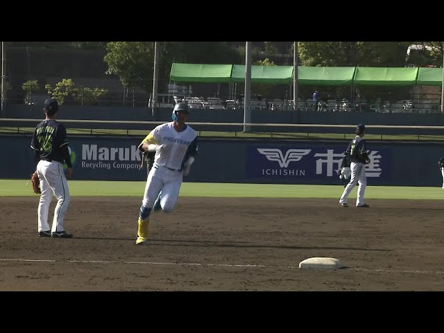 【ファーム】土壇場まだあきらめない!! ファイターズ・阪口樂の6号ソロHRで1点差に迫る!!  2024年5月18日 北海道日本ハムファイターズ 対 東京ヤクルトスワローズ