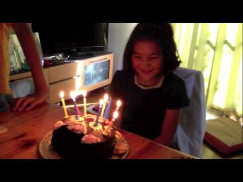 Akira's 2013 birthday cake