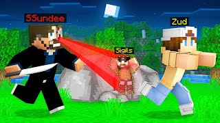 Escape the OP Killer in Minecraft... (Murder Run)