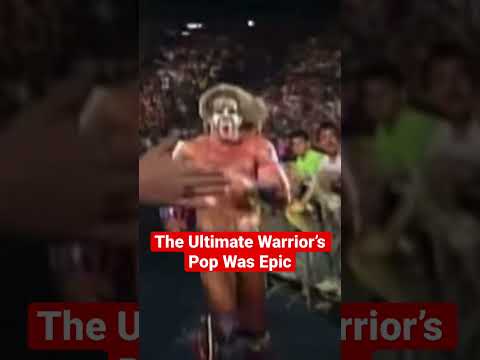 The Ultimate Warrior Has Some of the Best Run In Entrances of All Time. #wwe #warrior #prowrestling