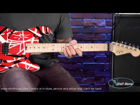 EVH Striped Series Black with Yellow Stripes - Free Shipping image 9